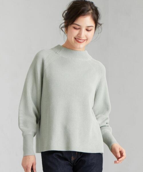 グリーンレーベルリラクシング　ハイネックニット　新品タグ付き green label relaxing（グリーンレーベルリラクシング）の