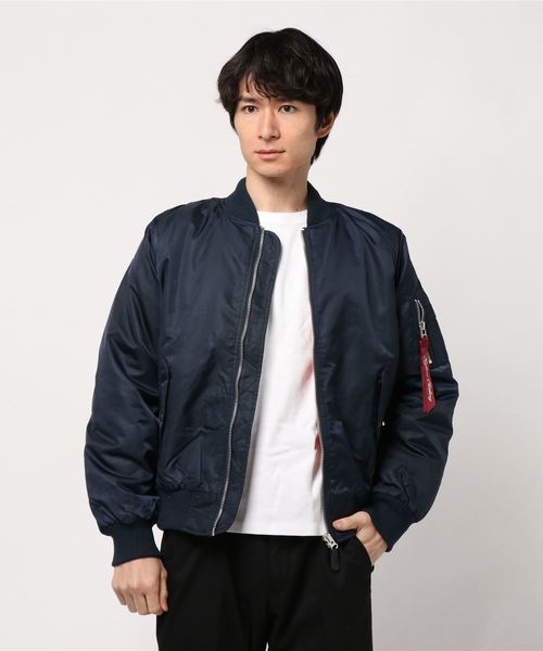 ARCHIVER(アーカイバ)の「【Sa】中綿ヘビーツイル MA-1ボンバージャケット(MA-1・メンズ・ブラック/ブラウン/カーキ/ネイビー/ホワイト/グレー系/ブラウン系・MEDIUM/LARGE/X-LARGE)」の10枚目の写真