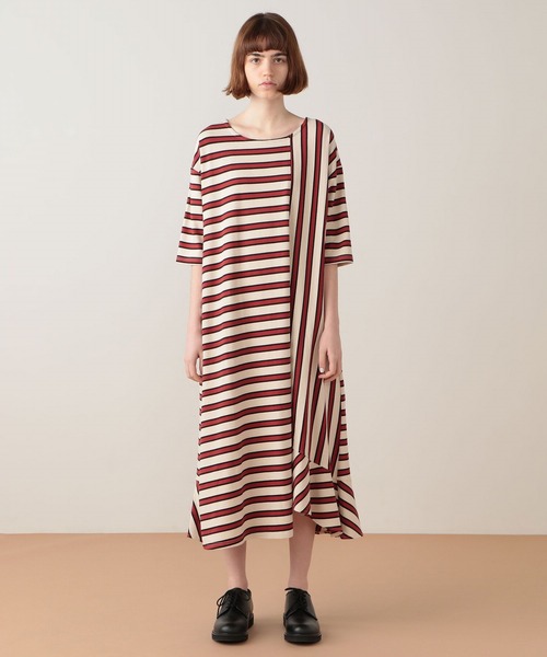 セール タッチボーダー ワンピース ワンピース Frapbois フラボア のファッション通販 Zozotown