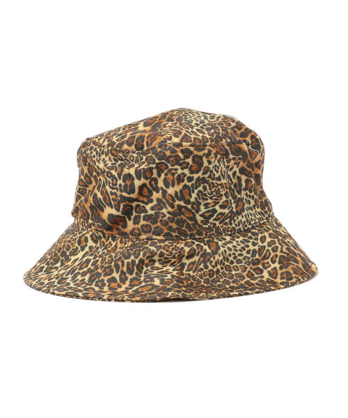 SHIPS（シップス）の「grillo:レオパードバケットハット（ハット・レディース・ブラウン・ONE SIZE）」の2枚目の写真