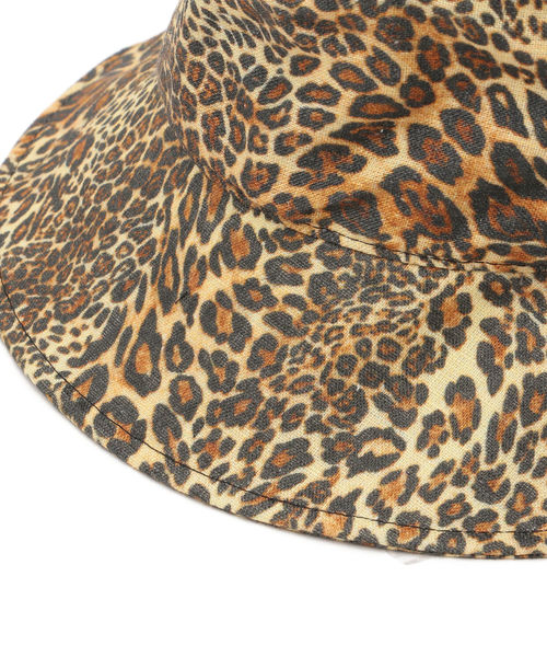 SHIPS（シップス）の「grillo:レオパードバケットハット（ハット・レディース・ブラウン・ONE SIZE）」の4枚目の写真
