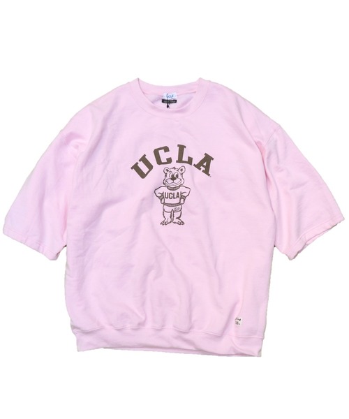 SUNNY SPORTS(サニースポーツ)の「SUNNY SPORTS / サニースポーツ UCLA 100TH 80S BEAR CREW SWEAT(スウェット)」|ピンク