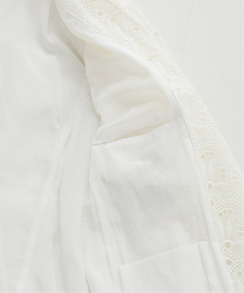 Cabana カバナ◇レースショールジャケット 白◇ロンハーマン
