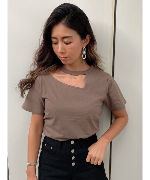 Egoist エゴイスト の デコルテカットtop Tシャツ カットソー Wear