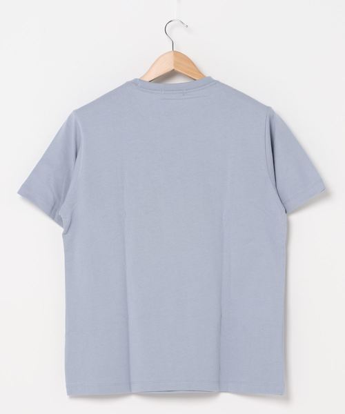 WEGO（ウィゴー）の「WEGO/カラーロゴプリントＴシャツ（Tシャツ/カットソー・レディース・サックスブルー/ホワイト・LARGE/MEDIUM/SMALL）」の3枚目の写真