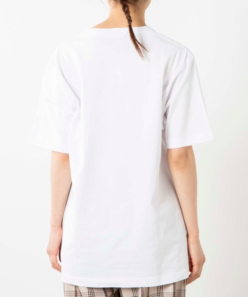 WEGO（ウィゴー）の「WEGO/カラーロゴプリントＴシャツ（Tシャツ/カットソー・レディース・サックスブルー/ホワイト・LARGE/MEDIUM/SMALL）」の13枚目の写真