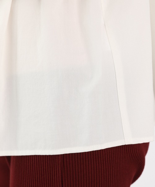 LOWRYS FARM（ローリーズファーム）の「ロマンティックフリルブラウス　893663（シャツ/ブラウス・レディース・ホワイト/ブラック/ブラウン・FREE）」の9枚目の写真