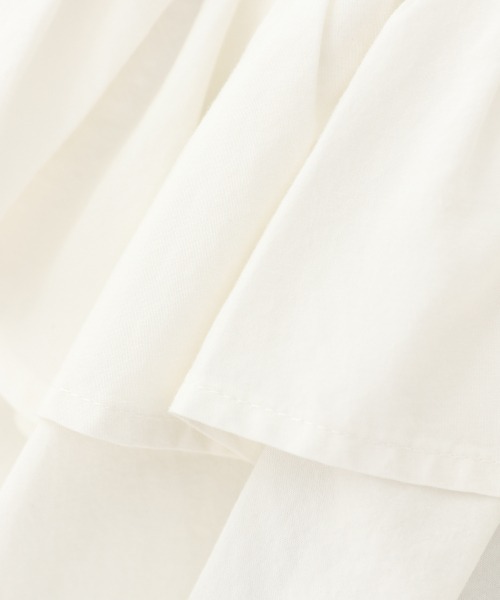 LOWRYS FARM（ローリーズファーム）の「ロマンティックフリルブラウス　893663（シャツ/ブラウス・レディース・ホワイト/ブラック/ブラウン・FREE）」の8枚目の写真