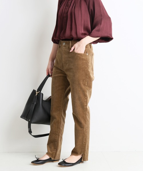 【SLOBE IENA】LE DENIM リーンカットオフスカート LE DENIM リーンカットオフスカート（LE DENIM リーンカットオフ