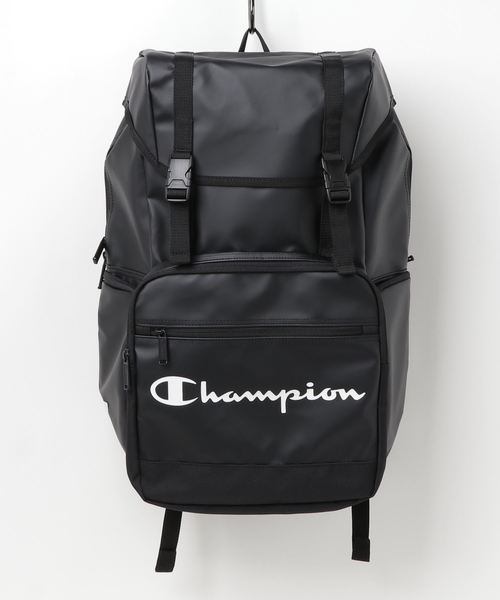 Champion(チャンピオン)の「ブレンダーB リュック 23リットル 57809(バックパック/リュック・メンズ・ブラック×ホワイト/ブラック×ブラック/ブラック×シルバー・FREE)」の2枚目の写真