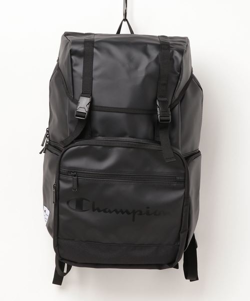 Champion(チャンピオン)の「ブレンダーB リュック 23リットル 57809(バックパック/リュック・メンズ・ブラック×ホワイト/ブラック×ブラック/ブラック×シルバー・FREE)」の3枚目の写真