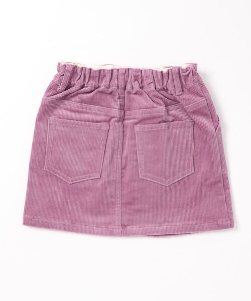 GLOBAL WORK(グローバルワーク)の「【キッズ】ソフトタッチコーデュロイスカート/885264(スカート・キッズ・オフホワイト/ミント/ピンク系その他・110cm/100cm/120cm/130cm/140cm)」の4枚目の写真