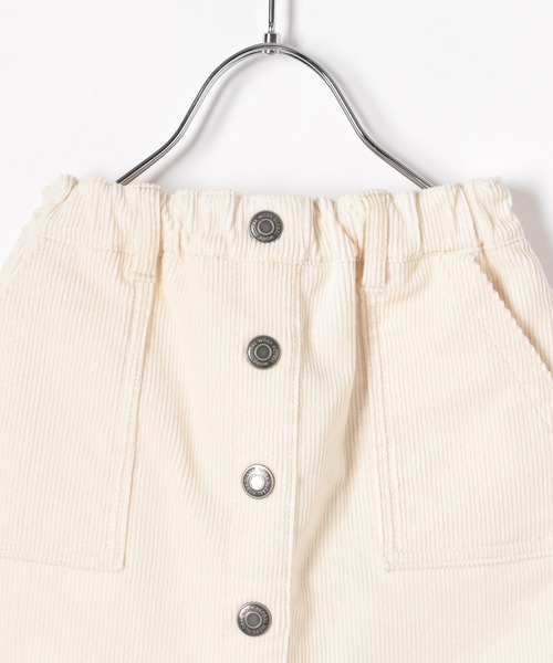 GLOBAL WORK(グローバルワーク)の「【キッズ】ソフトタッチコーデュロイスカート/885264(スカート・キッズ・オフホワイト/ミント/ピンク系その他・110cm/100cm/120cm/130cm/140cm)」の8枚目の写真