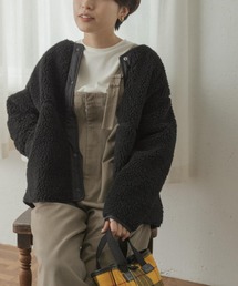 URBAN RESEARCH DOORS | FORK&SPOON　リバーシブルボアブルゾン(ブルゾン)