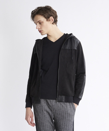 5351 POUR LES HOMMES | 【20AW】ハイテンションレザーパーカー(Tシャツ/カットソー)