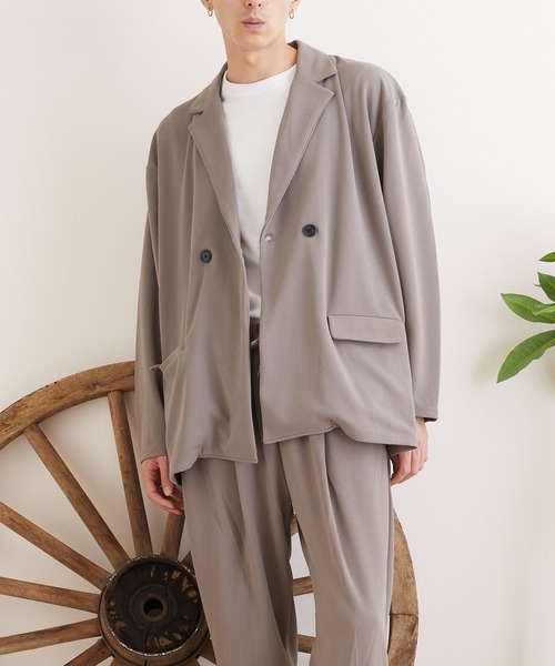【セール】【TONE MEN'S】梨地WテーラードJk(BL)(テーラードジャケット)|TONE SELECT WEAR(トーンセレクトウェア) 【セール】【TONE MEN'S】梨地WテーラードJk(BL)(テーラードジャケット)|TONE SELECT WEAR(トーンセレクトウェア)
