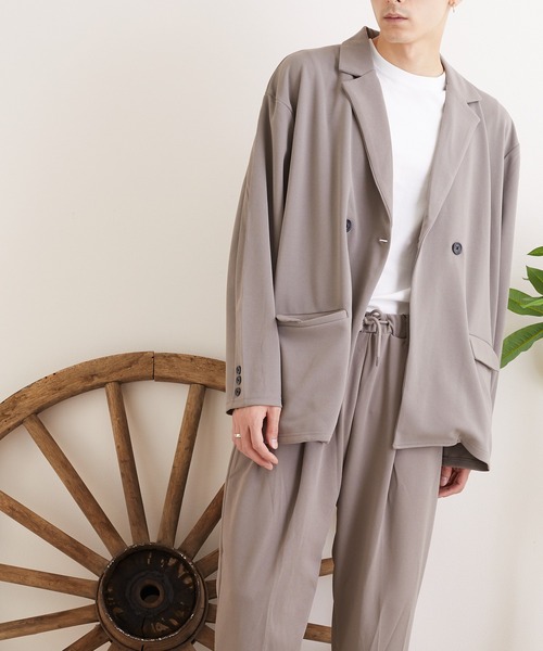 【セール】【TONE MEN'S】梨地WテーラードJk(BL)(テーラードジャケット)|TONE SELECT WEAR(トーンセレクトウェア) 【セール】【TONE MEN'S】梨地WテーラードJk(BL)(テーラードジャケット)|TONE SELECT WEAR(トーンセレクトウェア)