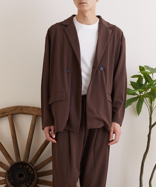 【セール】【TONE MEN'S】梨地WテーラードJk(BL)(テーラードジャケット)|TONE SELECT WEAR(トーンセレクトウェア) 【セール】【TONE MEN'S】梨地WテーラードJk(BL)(テーラードジャケット)|TONE SELECT WEAR(トーンセレクトウェア)