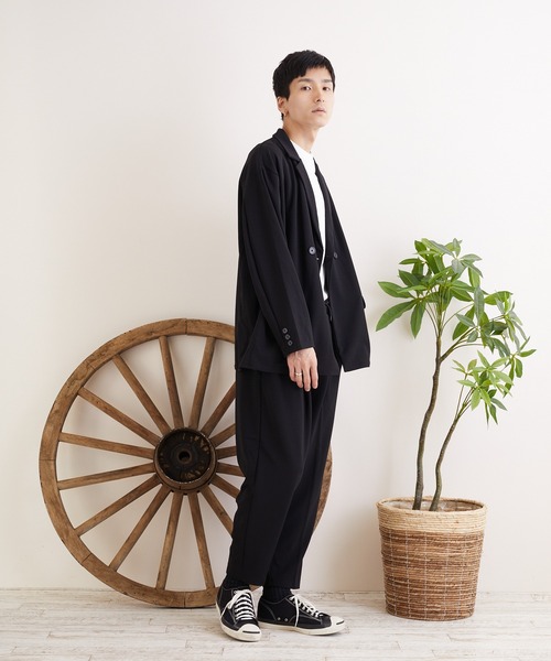【セール】【TONE MEN'S】梨地WテーラードJk(BL)(テーラードジャケット)|TONE SELECT WEAR(トーンセレクトウェア) 【セール】【TONE MEN'S】梨地WテーラードJk(BL)(テーラードジャケット)|TONE SELECT WEAR(トーンセレクトウェア)