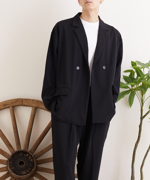 【セール】【TONE MEN'S】梨地WテーラードJk(BL)(テーラードジャケット)|TONE SELECT WEAR(トーンセレクトウェア) 【セール】【TONE MEN'S】梨地WテーラードJk(BL)(テーラードジャケット)|TONE SELECT WEAR(トーンセレクトウェア)