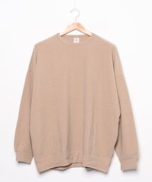 GOLD | GOLD / ゴールド：LIGHT WEIGHT BOUCLE WOOL KNIT CREW NECK：GL68560[MUS](ニット/セーター)