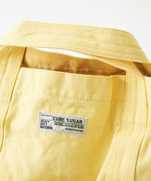 arbore（アーバー）の「キャンバスバッグ（ショルダーバッグ・レディース・ブラック/イエロー/ミント/ナチュラル・M）」の10枚目の写真