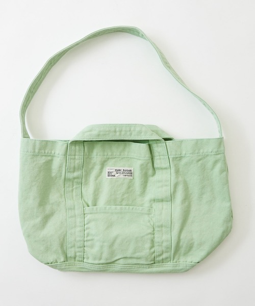 arbore（アーバー）の「キャンバスバッグ（ショルダーバッグ・レディース・ブラック/イエロー/ミント/ナチュラル・M）」の20枚目の写真