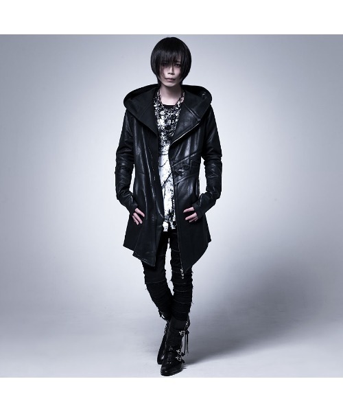 CIVARIZE（シヴァーライズ）の「『CIVARIZE』フリンジ切り替えスキニーパンツ（デニムパンツ・メンズ・ブラック・S/M/L）」の7枚目の写真