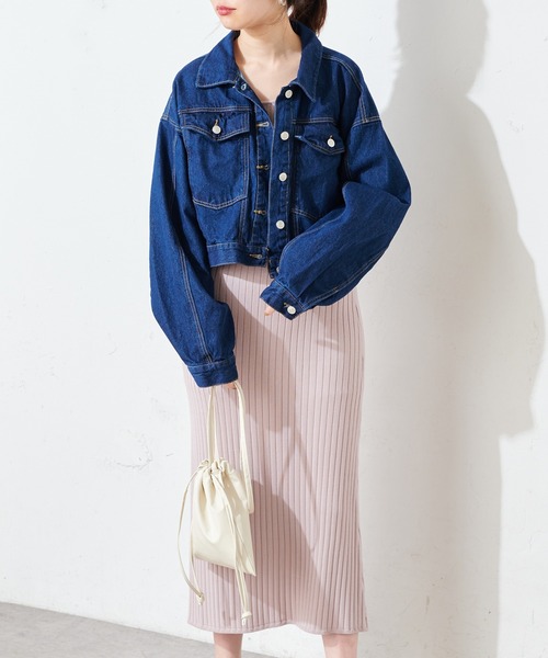 natural couture(ナチュラルクチュール)の「【WEB限定】カシュクールトップス×キャミリブワンピース(ワンピース・レディース・ライトベージュ/モカ/ミント・FREE)」の18枚目の写真