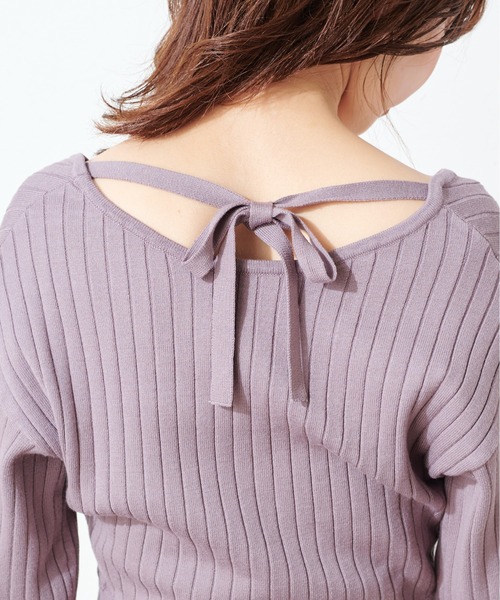 natural couture(ナチュラルクチュール)の「【WEB限定】カシュクールトップス×キャミリブワンピース(ワンピース・レディース・ライトベージュ/モカ/ミント・FREE)」の11枚目の写真