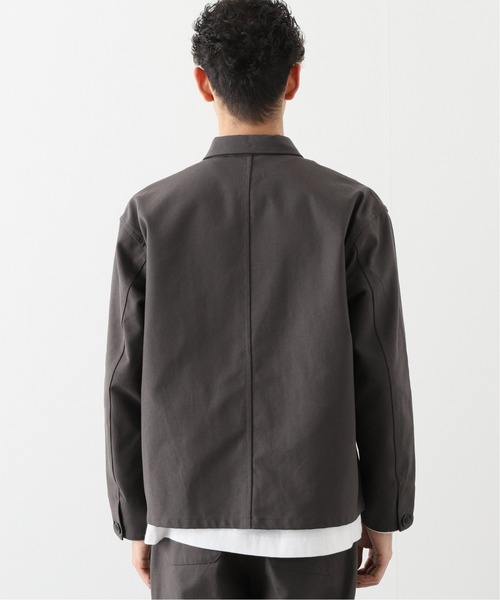 INHERIT（インヘリット）の「TCホップサックカバーオール(セットアップ着用可能)（ブルゾン・メンズ・ホワイト/ブラウン系その他/スミクロ・SMALL/MEDIUM/LARGE）」の19枚目の写真