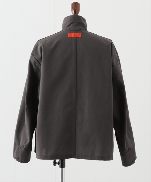 INHERIT（インヘリット）の「TCホップサックカバーオール(セットアップ着用可能)（ブルゾン・メンズ・ホワイト/ブラウン系その他/スミクロ・SMALL/MEDIUM/LARGE）」の9枚目の写真