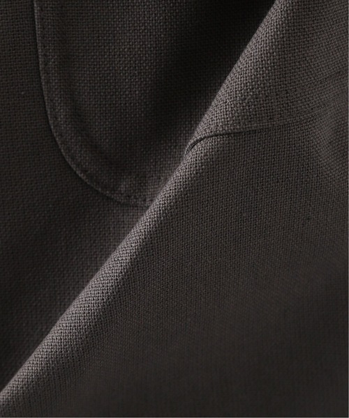 INHERIT（インヘリット）の「TCホップサックカバーオール(セットアップ着用可能)（ブルゾン・メンズ・ホワイト/ブラウン系その他/スミクロ・SMALL/MEDIUM/LARGE）」の11枚目の写真