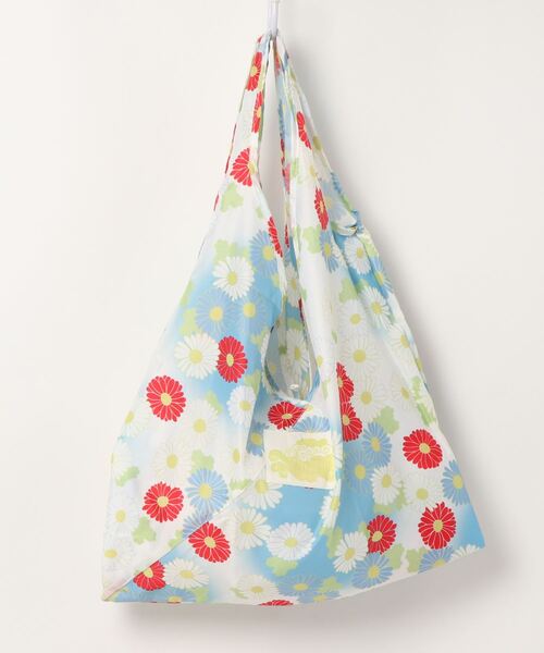 カヤ（カヤ）の「【カヤ】-eco- あずまバッグ 中（エコバッグ/サブバッグ・レディース・パープル/ネイビー/ピンク/イエロー/その他/ホワイト×ブルー/ホワイト×ブラック/ブルー系その他/オレンジ系その他/ホワイト×ネイビー/ホワイト×ピンク/グレイッシュブルー・FREE）」の2枚目の写真