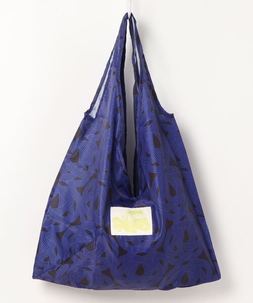 カヤ（カヤ）の「【カヤ】-eco- あずまバッグ 中（エコバッグ/サブバッグ・レディース・パープル/ネイビー/ピンク/イエロー/その他/ホワイト×ブルー/ホワイト×ブラック/ブルー系その他/オレンジ系その他/ホワイト×ネイビー/ホワイト×ピンク/グレイッシュブルー・FREE）」の6枚目の写真