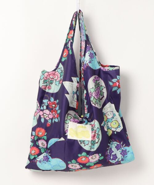 カヤ（カヤ）の「【カヤ】-eco- あずまバッグ 中（エコバッグ/サブバッグ・レディース・パープル/ネイビー/ピンク/イエロー/その他/ホワイト×ブルー/ホワイト×ブラック/ブルー系その他/オレンジ系その他/ホワイト×ネイビー/ホワイト×ピンク/グレイッシュブルー・FREE）」の20枚目の写真