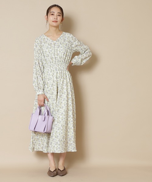 N.（N. Natural Beauty Basic）（エヌエヌナチュラルビューティーベーシック）の「◆ワイドハンドルミニトートバッグ（トートバッグ・レディース・ベージュ/パープル/ブラック・ﾌﾘ-）」の5枚目の写真