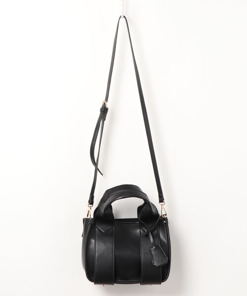 N.（N. Natural Beauty Basic）（エヌエヌナチュラルビューティーベーシック）の「◆ワイドハンドルミニトートバッグ（トートバッグ・レディース・ベージュ/パープル/ブラック・ﾌﾘ-）」の6枚目の写真