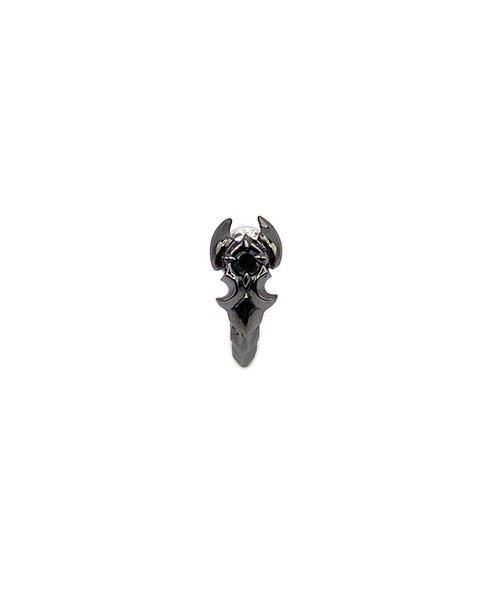 bizarre（ビザール）の「Bizarre ビザール アポリオンシルバーピアス（ピアス（片耳用）・メンズ・シルバー/ブラック/ブラック×ブラック/ゴールド・FREE）」の3枚目の写真