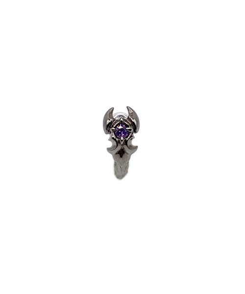 bizarre（ビザール）の「Bizarre ビザール アポリオンシルバーピアス（ピアス（片耳用）・メンズ・シルバー/ブラック/ブラック×ブラック/ゴールド・FREE）」の5枚目の写真
