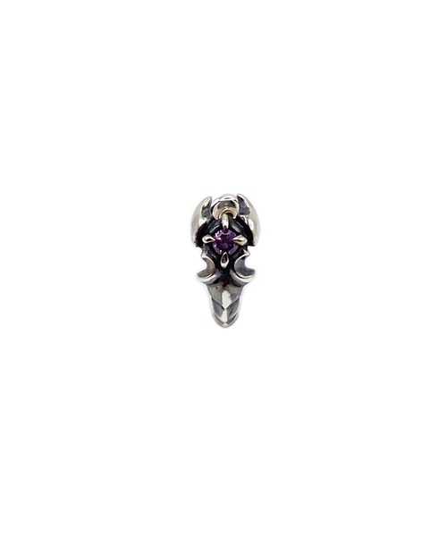 bizarre（ビザール）の「Bizarre ビザール アポリオンシルバーピアス（ピアス（片耳用）・メンズ・シルバー/ブラック/ブラック×ブラック/ゴールド・FREE）」の6枚目の写真