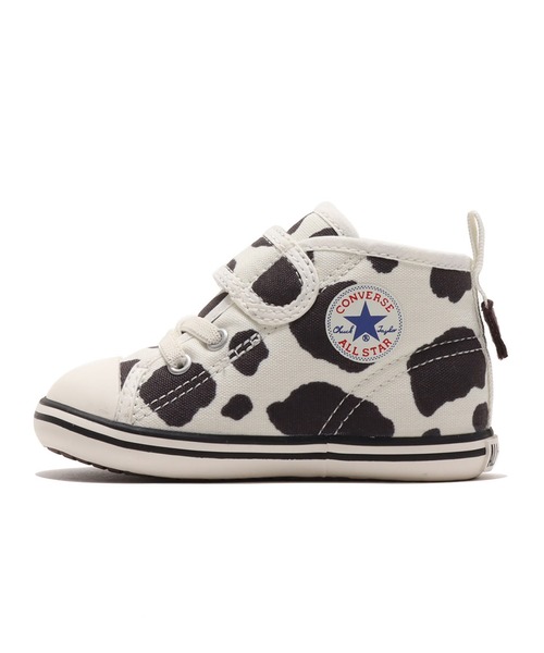 CONVERSE（コンバース）の「CONVERSE BABY ALL STAR N COWSPOT V-1 / コンバース ベビーオールスター Ｎ カウスポット V-1（スニーカー・キッズ・ホワイト・15.0cm/14.0cm/13.0cm/12.0cm）」の10枚目の写真