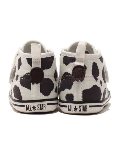CONVERSE（コンバース）の「CONVERSE BABY ALL STAR N COWSPOT V-1 / コンバース ベビーオールスター Ｎ カウスポット V-1（スニーカー・キッズ・ホワイト・15.0cm/14.0cm/13.0cm/12.0cm）」の9枚目の写真