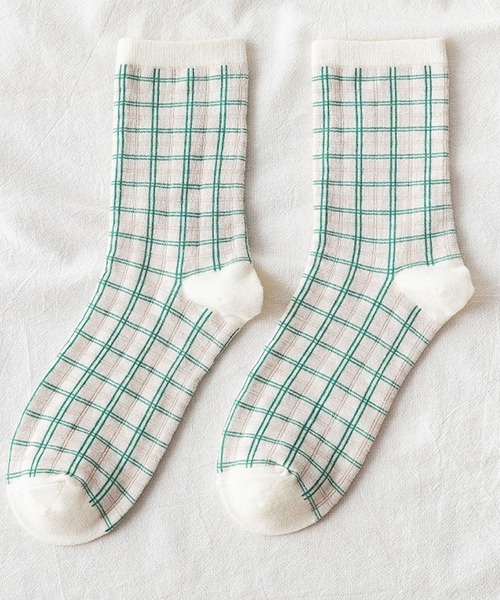 「kakko」（カッコ）の「レディース クルー丈ソックス（ソックス/靴下・レディース・A/B/C/D/E/F/G/H/I/J/K/L/M/N/O/P/Q/R/S/T・FREE）」の10枚目の写真