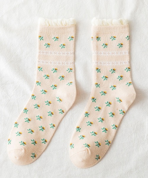 「kakko」（カッコ）の「レディース クルー丈ソックス（ソックス/靴下・レディース・A/B/C/D/E/F/G/H/I/J/K/L/M/N/O/P/Q/R/S/T・FREE）」の12枚目の写真