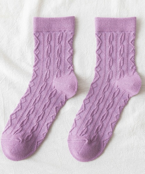 「kakko」（カッコ）の「レディース クルー丈ソックス（ソックス/靴下・レディース・A/B/C/D/E/F/G/H/I/J/K/L/M/N/O/P/Q/R/S/T・FREE）」の15枚目の写真