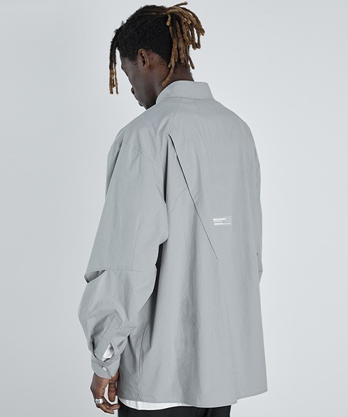 HARSH AND CRUEL（ハーシュアンドクルーエル）の「【Harsh and Cruel】Deformation Cutting Shirts HX211030113（シャツ/ブラウス・メンズ・グレー・S/M/L/XL）」の3枚目の写真