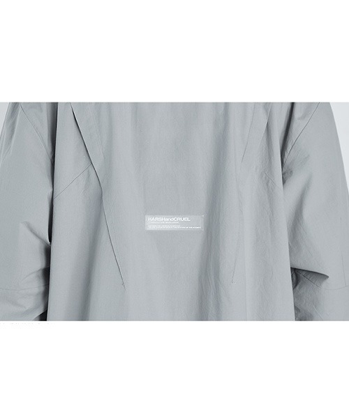 HARSH AND CRUEL（ハーシュアンドクルーエル）の「【Harsh and Cruel】Deformation Cutting Shirts HX211030113（シャツ/ブラウス・メンズ・グレー・S/M/L/XL）」の13枚目の写真