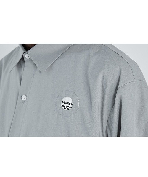 HARSH AND CRUEL（ハーシュアンドクルーエル）の「【Harsh and Cruel】Deformation Cutting Shirts HX211030113（シャツ/ブラウス・メンズ・グレー・S/M/L/XL）」の14枚目の写真