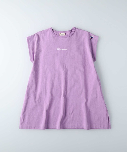 Champion(チャンピオン)の「【Champion】バックプリントワンピース(ワンピース・キッズ・パープル/ダークグレー・155)」の10枚目の写真